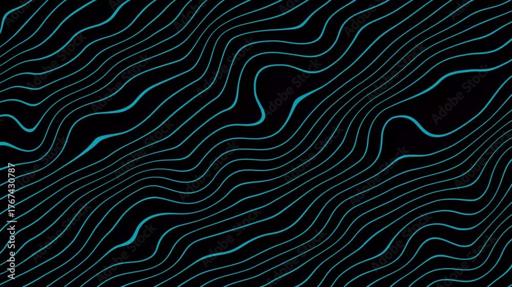 4K HD abstrack animation video line background textures