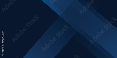 Modern background gradient dark navy blue banner simple modern design abstract. vector illustration eps10