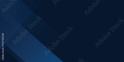 Modern background gradient dark navy blue banner simple modern design abstract. vector illustration eps10
