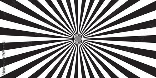 sunburst pattern white and gray design. Vintage sunrays illustration swirl line. sun beam vector banner design pop art comic burst gradient concept pattern.	
