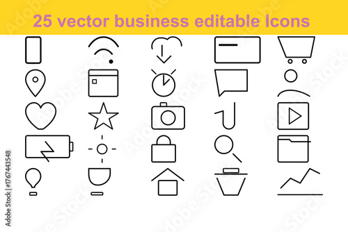 Simple hot air balloon vector illustration for travel and adventure themes