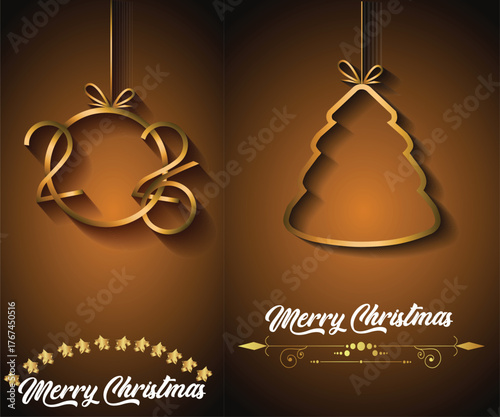 2026 Merry Christmas background for your seasonal invitations, festival posters, greetings cards.
