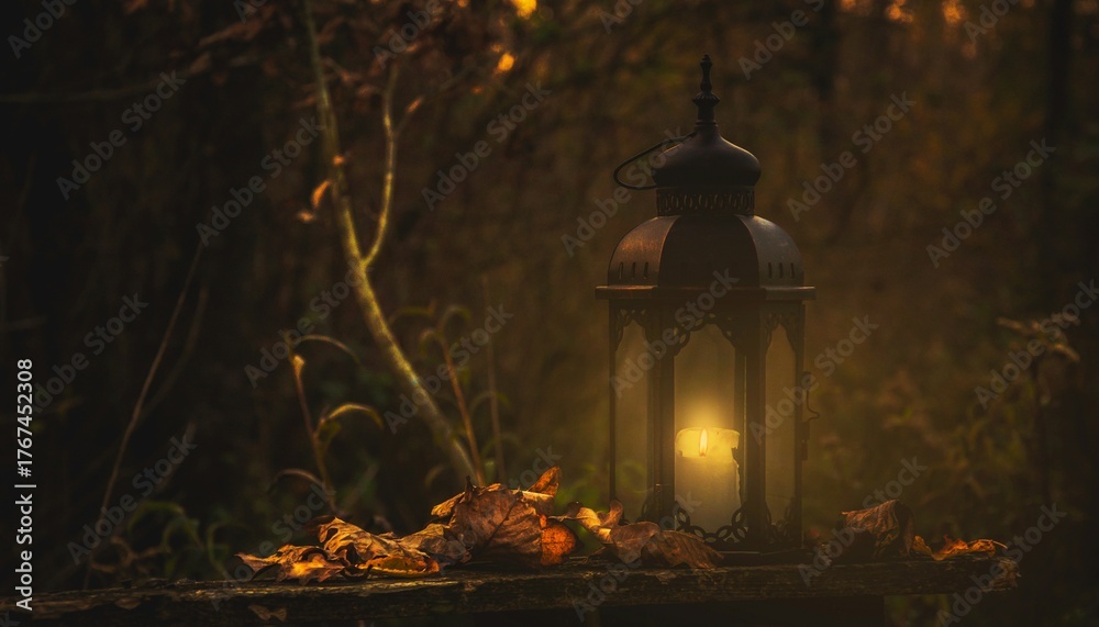 Fototapeta premium AIzaSyDse0sYAQfzSRM6BZdnKEVP_ZYGtBTUe3g An atmospheric, repeating pattern of glowing jack-o'-lanterns, perfect for a spooky Halloween background