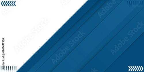 Blue abstract background with white color. Abstract blue background with square shapes. Modern Simple Blue Grey Abstract Background Presentation Design for Corporate Business and Institution.