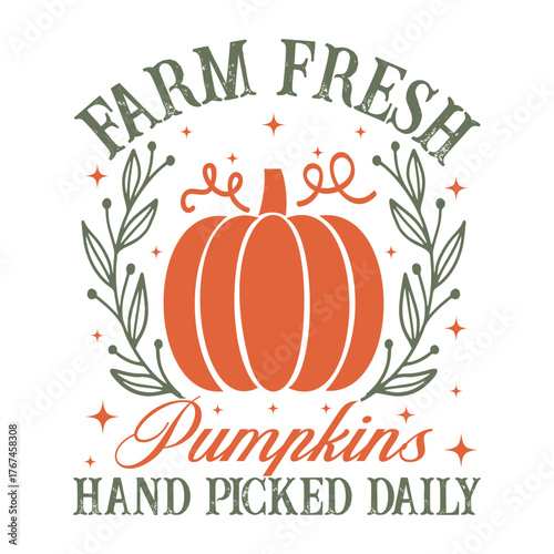 farm fresh pumpkins handpicked daily