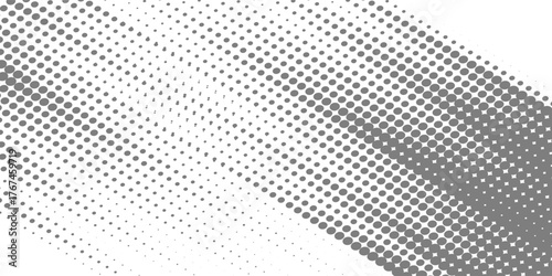 Halftone dots white color pattern gradient grunge texture background. Dot pop art comic sport style vector illustration. modern background