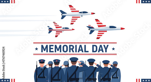 A reverent tribute: Aircraft flyover honors uniformed personnel on Memorial Day celebration