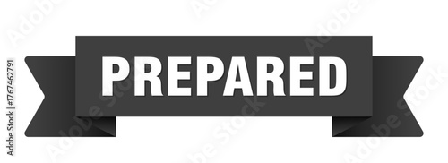 prepared ribbon isolated on transparent background. prepared ribbon