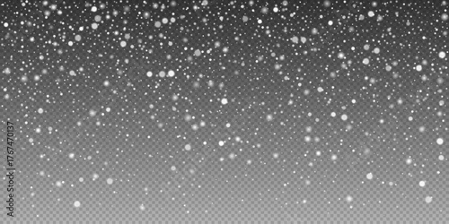 Snow snowfall snowflakes winter overlay transparent falling background
