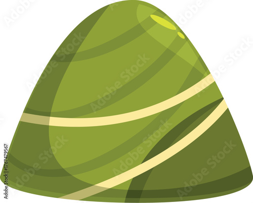 Polished semi precious mineral showing concentric layers, suitable for jewelry or collection