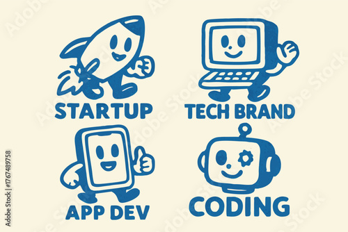 Different kind of icon set