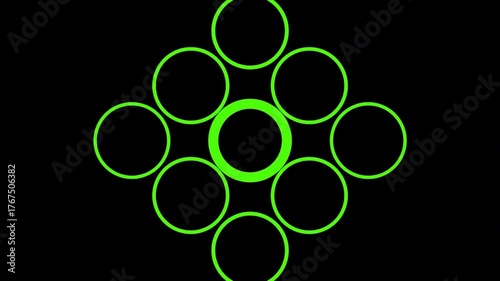 Abstrat colorful shape paint background