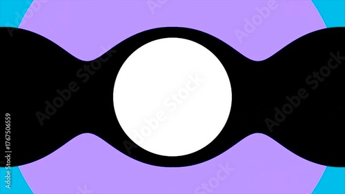 Abstrat colorful shape paint background