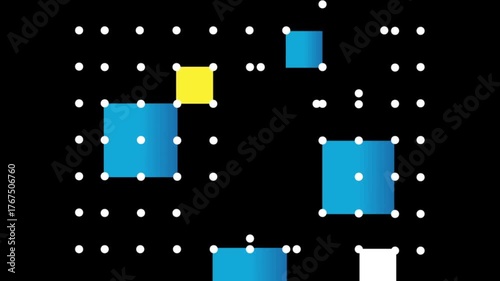 Abstrat colorful shape paint background