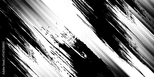 Tire tracks background for rally, drift, motocross, off-road and other auto and motorsport. Black tire marks on a white background with a worn effect and splashes of dirt. Vector isolated texture