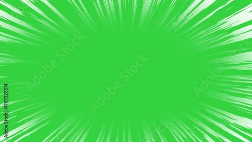 Shake Rays VFX Green Screen – Animated Glitch Motion Line Effect