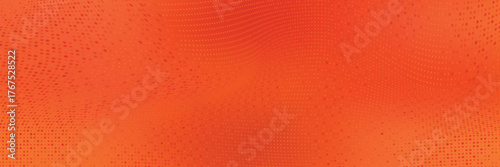 Dots halftone orange color pattern gradient texture with technology digital background. Dots pop art comics with summer background.