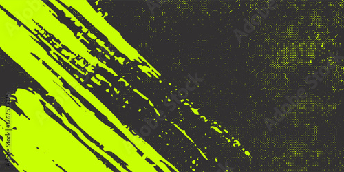 modern.Running poster design with runner's Legs vector and colorful design illustration. with gray and green saturated splash color. run poster. Marathon. City marathon. landing page