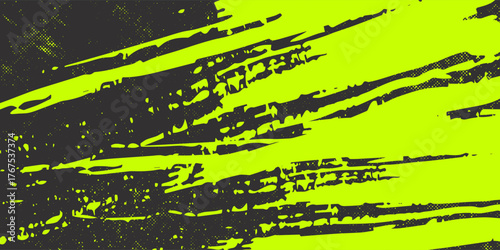 Running poster design with runner's Legs vector and colorful design illustration. with gray and green saturated splash color. run poster. Marathon. City marathon. landing page