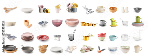 Collection of kitchen utens...