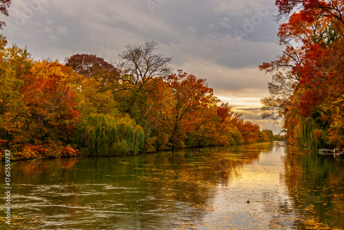 Backwater of the Koros river at Szarvas