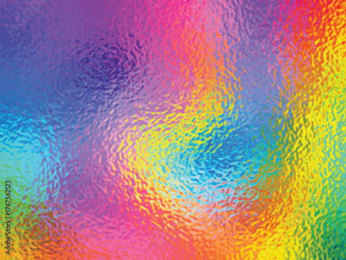 Iridescent abstract color t...