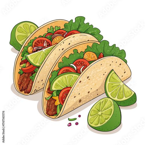 Featuring Create Bold Stroke Mexican Street Tacos Wit Stunning Professional Photo