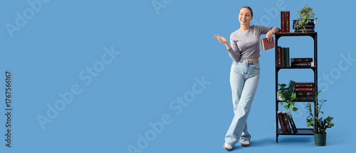 Beautiful young woman with ...