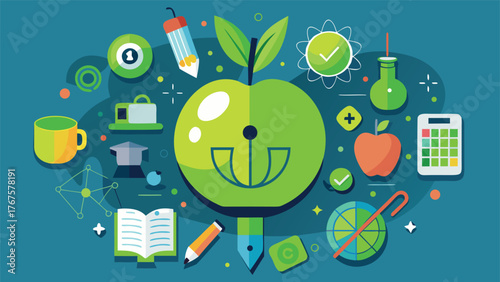 virtual meeting in progress, featuring educators collaborating on curriculum development and teaching methods..eps