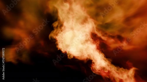 fire flame burst explosion smoke CG background