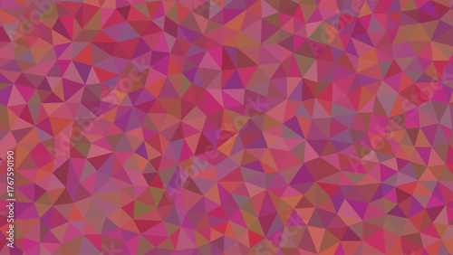 Abstract geometric background low poly triangle pattern in shades of pink and purple modern vector design for wallpap
