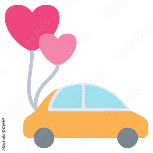 Wedding Car Icon