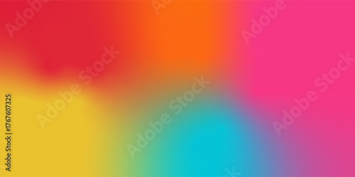 Cheerful and bright gradient background with a blend of orange, yellow, and pink. Ideal for summer or travel themes.