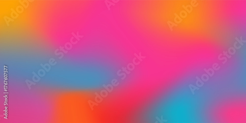Cheerful and bright gradient background with a blend of orange, yellow, and pink. Ideal for summer or travel themes.eps 10