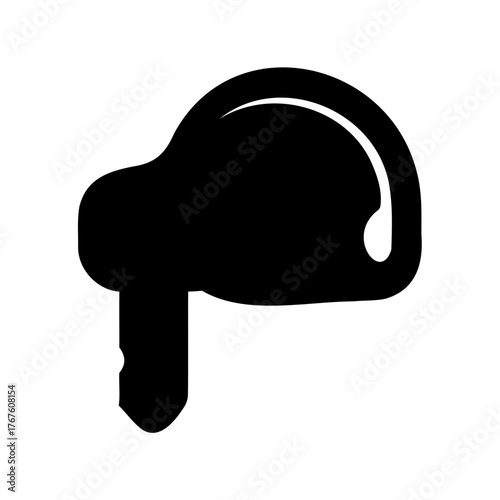 Silhouette of a piston and connecting rod for internal combustion engine