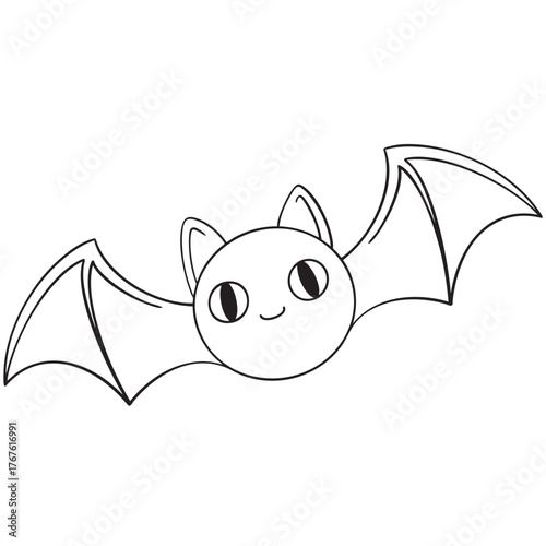 Cute Bat Character