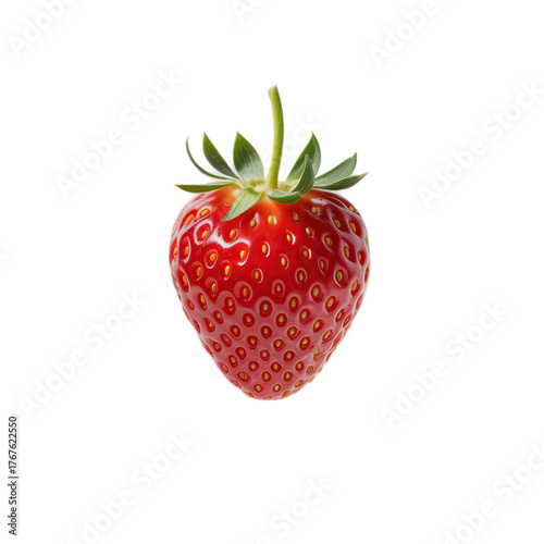 strawberry isolated on white background