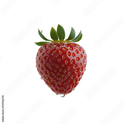 strawberry isolated on white background