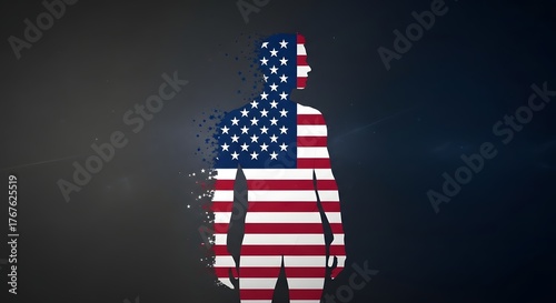 Patriotic identity in transition A symbolic representation of the American spirit