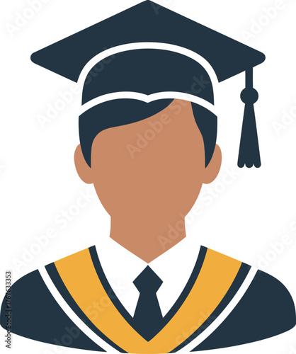 Academic Graduation Success Ceremony Achievement Education Cap Student Diploma