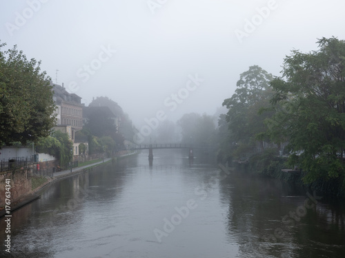 Straßburg in Frankreich im Herbst