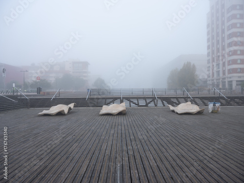 Straßburg in Frankreich im Herbst 
