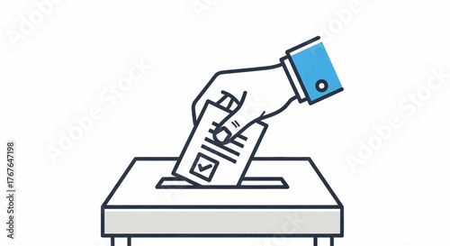 Vector illustration capturing the iconic American spirit, symbolizing freedom and democracy, perfect for commemorating Election Day and historical reflections