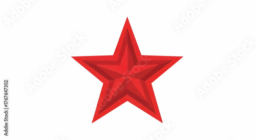 Election Day Vector Star A Symbol of Patriotic Voting, Democracy, and Civic Duty - Isolated Graphic