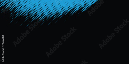 Halftone blue dots pattern and purple gradient grunge texture background, Vector illustration