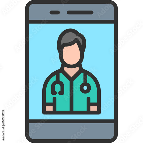Online Doctor Icon