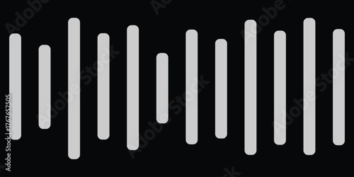 sound wave icon silhouette