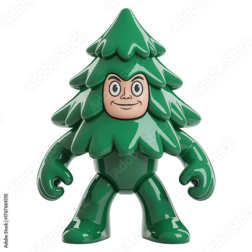 Christmas character set. Cute reindeer, Santa Claus, elf, snowman, penguin and polar beаr.
