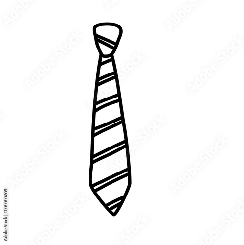 Hand tie vector