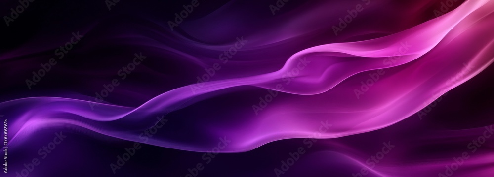 Obraz premium Magenta pink grainy poster background with dark purple tones, suitable for a wide banner or header backdrop design